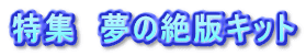 特集　夢の絶版キット