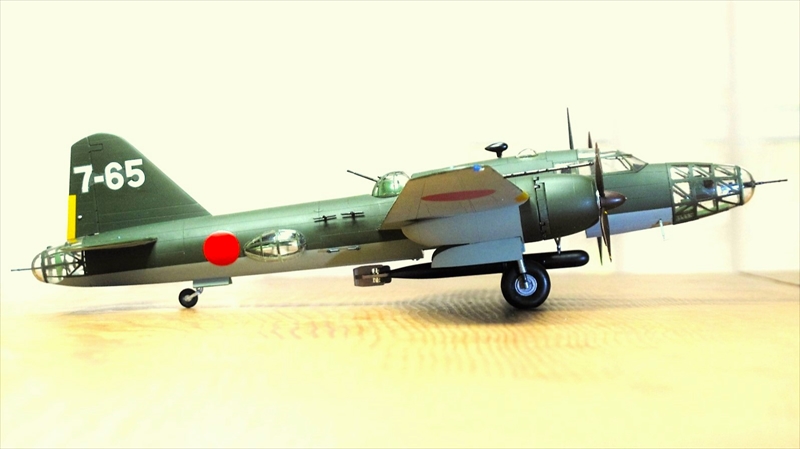 三菱 キ67 四式重爆撃機 飛龍」 (ハセガワ 1/72)＞ 誌上個展＞2022年9月号